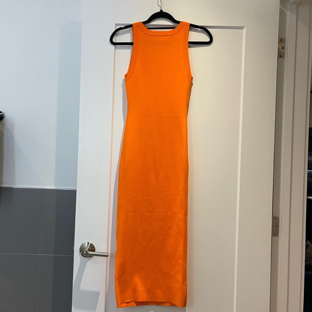 A.L.C. Vibrant Orange Dress - Picture 4 of 10